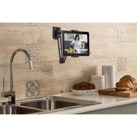 Techly ICA-TBL-2802, Tablet/UMPC, Passive Halterung, Indoor, Schwarz