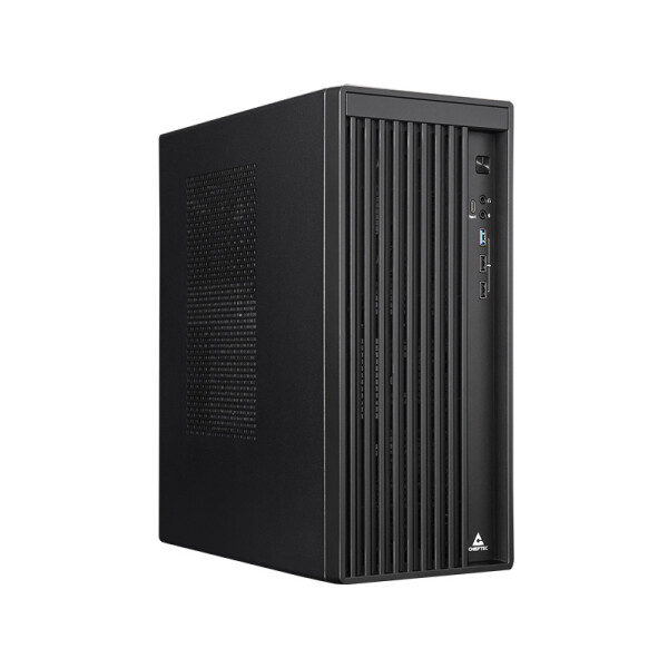 Chieftec Midi Tower BS-20B-OP, Schwarz o.NT, Midi Tower, PC, Schwarz, micro ATX, Mini-ITX, Heimbüro, 14,3 cm