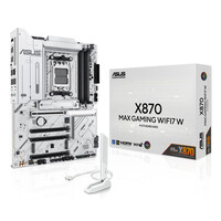 ASUS MB ASUS AMD AM5 X870 MAX GAMING WIFI7 White -...