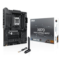 ASUS X870 MAX GAMING WIFI7 - Motherboard - ATX - Socket AM5 - AMD X870 Chipsatz... - Mainboard - AMD Sockel AM5 (Ryzen Zen4)