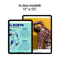 Apple iPad Air, 33 cm (13"), 2732 x 2048 Pixel, 1 TB, 8 GB, iPadOS 18, Violett