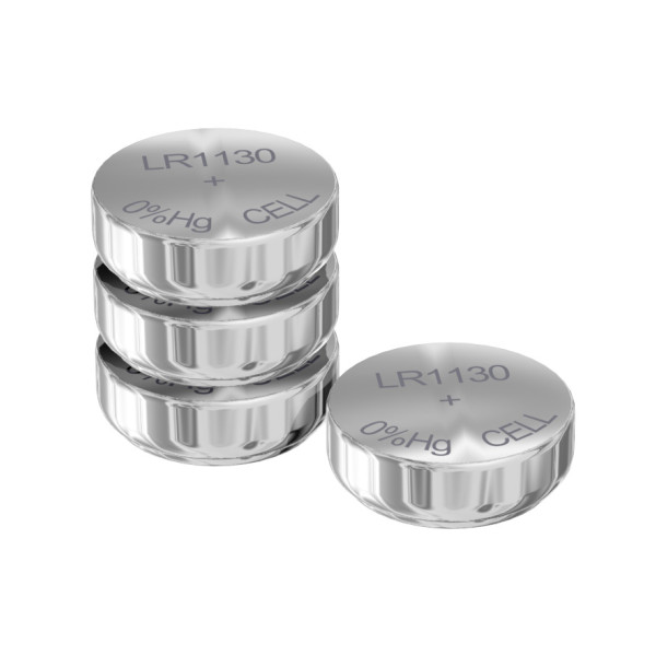Gembird EG-BA-LR1130-01, Einwegbatterie, LR1130, Alkali, 1,5 V, 4 Stück(e), 52 mm
