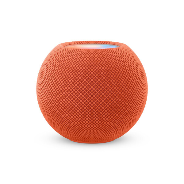 Apple HomePod mini, Apple Siri, Rund, Orange, Voller Bereich, Berührung, Apple Music, Einschalten