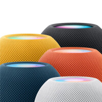 Apple HomePod mini, Apple Siri, Rund, Orange, Voller Bereich, Berührung, Apple Music, Einschalten