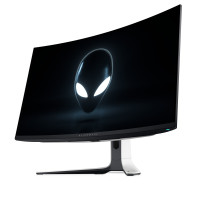 Dell Alienware AW3225QF, 81,3 cm (32"), 3840 x 2160 Pixel, 4K Ultra HD, QD-OLED, 0,03 ms, Schwarz, Weiß