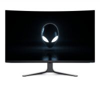 Dell Alienware AW3225QF, 81,3 cm (32"), 3840 x 2160 Pixel, 4K Ultra HD, QD-OLED, 0,03 ms, Schwarz, Weiß