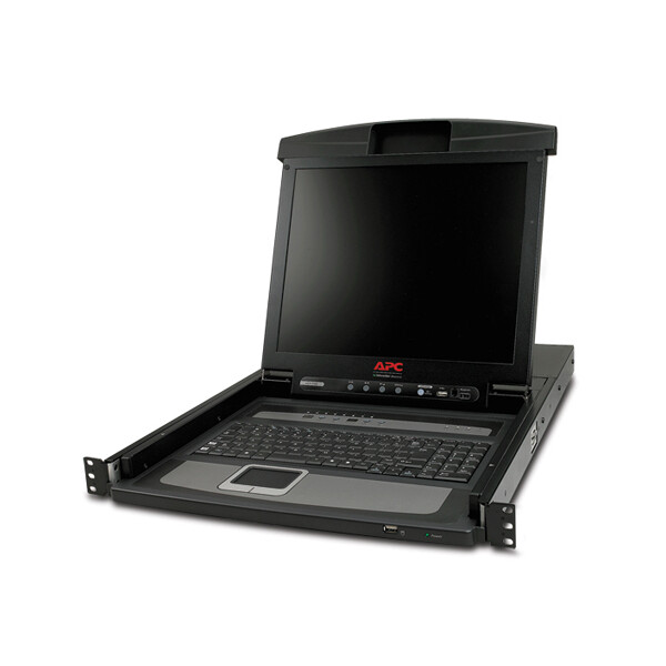 APC AP5808, 43,2 cm (17"), LCD, USB, cUL Listed, C-tick, CCC, CE, EN 60950, FCC 15 A, GOST, IEC 60950, UL Listed, VDE, RoHS, China RoHS, 0 - 40 °C, 483 x 711 x 43 mm