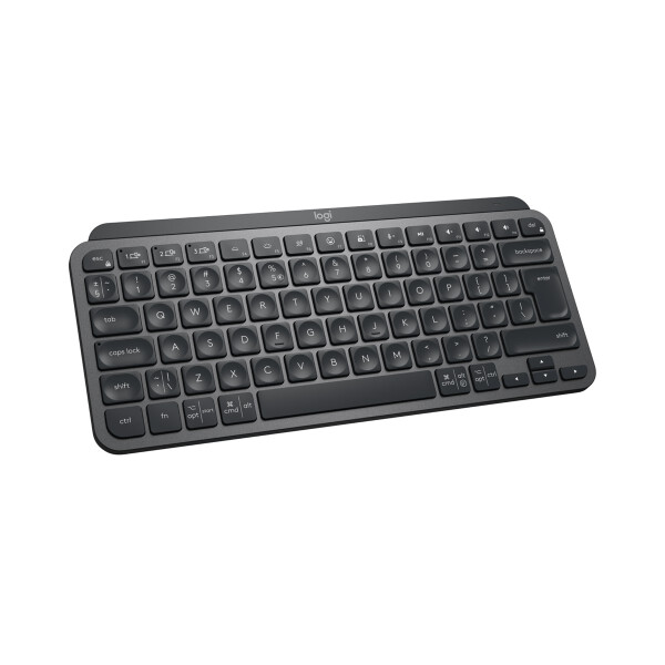Logitech MX Keys Mini For Business, Kabellos, RF Wireless + Bluetooth, Scherenschalter, QWERTY, LED, Graphit