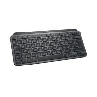 Logitech MX Keys Mini For Business, Kabellos, RF Wireless + Bluetooth, Scherenschalter, QWERTY, LED, Graphit
