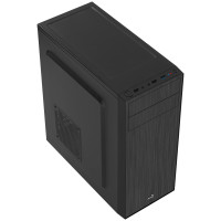 AEROCOOL ADVANCED TECHNOLOGIES Aerocool CS-1103, Midi Tower, PC, Schwarz, ATX, micro ATX, Mini-ITX, Acrylnitril-Butadien-Styrol (ABS), SPCC, 15,1 cm