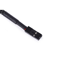 Alphacool 17596, Temperatursensor, Messing, Schwarz, 1/4", FC, 18 mm
