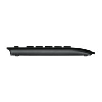 Logitech K280E Pro f/ Business, Volle Größe (100%), Kabelgebunden, USB, AZERTY, Schwarz