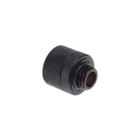 Alphacool 17389, Schwarz, Anpassungssatz, Flüssigkeit, Messing, 1/4 Zoll, weiche Schläuche (PVC, Silikon, Neoprene)