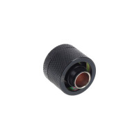 Alphacool 17389, Schwarz, Anpassungssatz, Flüssigkeit, Messing, 1/4 Zoll, weiche Schläuche (PVC, Silikon, Neoprene)