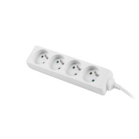 Lanberg PS0-04E-0150-W, 1,5 m, 4 AC-Ausgänge,...