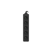 Lanberg PS0-05E-0150-BK, 1,5 m, 5 AC-Ausgänge,...