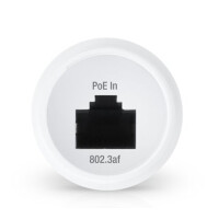 Ubiquiti INS-3AF-O-G, Gigabit Ethernet, 10,100,1000 Mbit/s, IEEE 802.3af, Weiß, 48 V, 48 V
