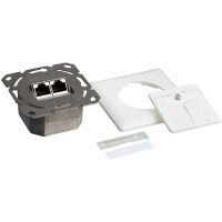 LogiLink NP0123, RJ-45, STP, 6a, Metallisch, Weiß,...