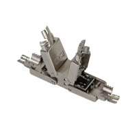 LogiLink MP0057, Cat.6A, Cat.7, Cat.7A, Metallisch, Gerade, Metall, Nickel, Zink, 22/24, Nickel