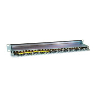 Equip 24-Port Cat.6A Geschirmtes Patch Panel, Schwarz,...