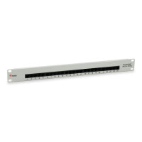 Equip 25-Port Cat.3 RJ45 ISDN Patch Panel, hellgrau,...