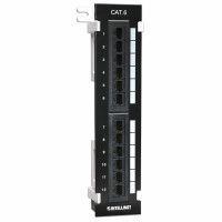 Intellinet 12-Port Cat6 Patchpanel zur Wandmontage, UTP,...