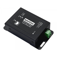 WANTEC 5720, Schnelles Ethernet, 10,100 Mbit/s, 10/100, IEEE 802.3af, IEEE 802.3at, Voll, Halb, Schwarz