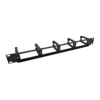 Equip 19" Rack Mount Kabelmanagement-Panel, Schwarz,...