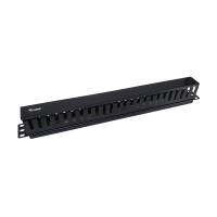Equip 19" Rack Mount Kabelmanagement-Panel, Schwarz,...