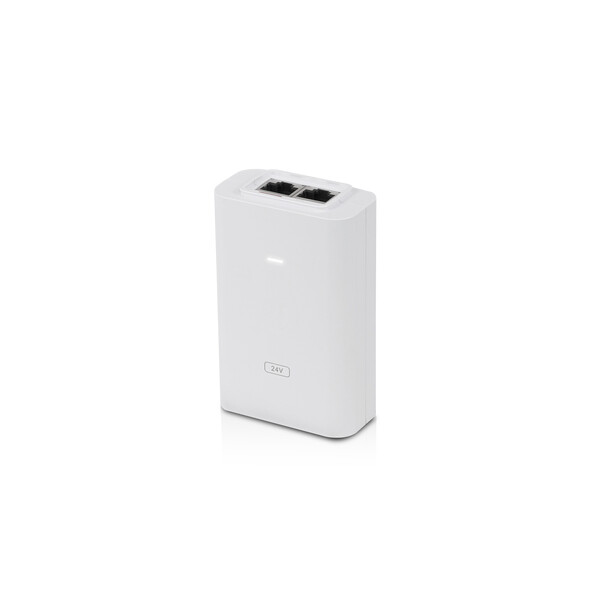 Ubiquiti POE-24-24W-G-WH, Gigabit Ethernet, 10,100,1000 Mbit/s, Weiß, IC, UL, 24 V, 100 - 240 V