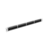 Lanberg PPU6-1024-S, Grau, Metall, 1U, 445 mm, 44,5 mm, 32,5 mm