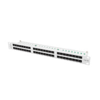 Lanberg PPU5-1048-S, RJ-45, Cat5,Cat5e, Grau, Rackeinbau, 1U, 445 mm