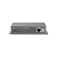 LevelOne PoE-Repeater, Kaskadier, 802.3at PoE+, Netzwerk-Repeater, 200 m, 10/100Base-T(X), IEEE 802.3, IEEE 802.3af, IEEE 802.3at, IEEE 802.3u, IEEE 802.3x, Schwarz, Wand