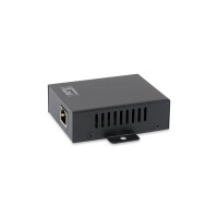 LevelOne 1-Port RJ-45 Gigabit PoE Repeater, IEEE 802.3,...