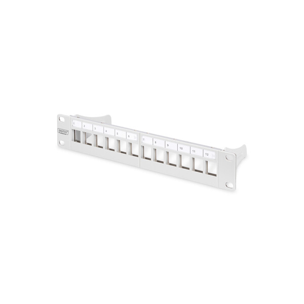 DIGITUS Modulares Patch Panel, 12-Port