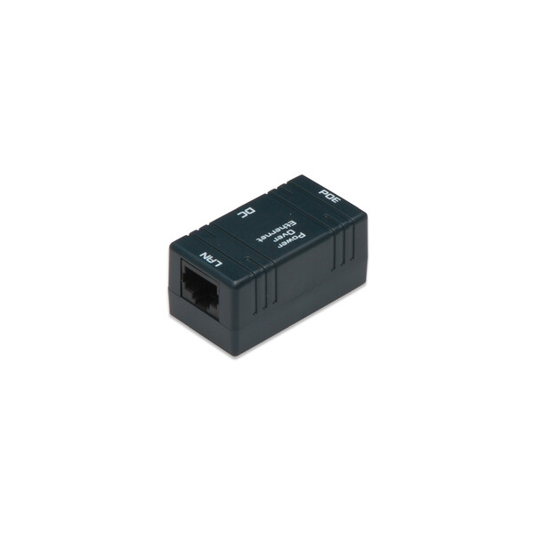 DIGITUS Passive PoE Wandbefestigungsdose, RJ45/DC/PoE