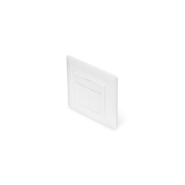 DIGITUS Frontplatte und Einbaurahmen für Multimedia / Keystone Module