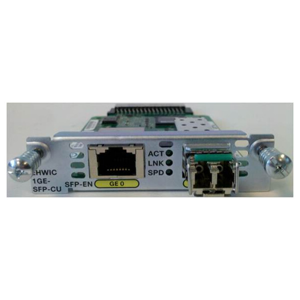 Cisco NIM-1GE-CU-SFP=, Gigabit Ethernet, 1000 Mbit/s, SFP, Cisco 4000, 0 - 40 °C, -40 - 70 °C
