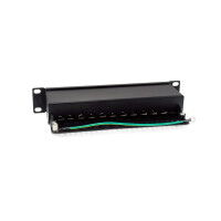 Equip 326623, 10GBase-T, 10 Gigabit Ethernet, 10000 Mbit/s, RJ-45, Cat6a, Schwarz