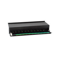 Equip 326622, 10GBase-T, 10 Gigabit Ethernet, 10000 Mbit/s, RJ-45, Cat6a, Schwarz