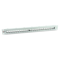 Equip 769326, Keystone, Grau, Metall, Rackeinbau, 1U, RoHS