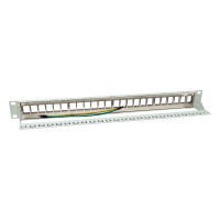 Equip 769326, Keystone, Grau, Metall, Rackeinbau, 1U, RoHS