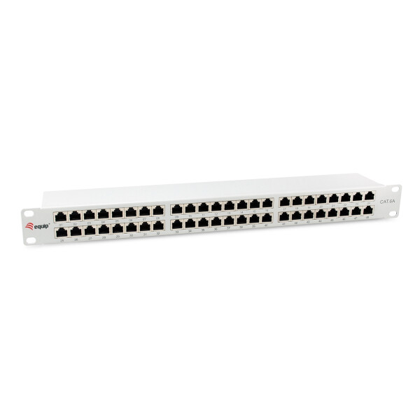 Equip 326526, 10GBase-T, 10 Gigabit Ethernet, 10000 Mbit/s, RJ-45, Cat6a, Grau