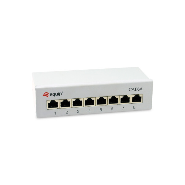 Equip 326521, 10GBase-T, 10 Gigabit Ethernet, 10000 Mbit/s, RJ-45, Cat6a, Grau