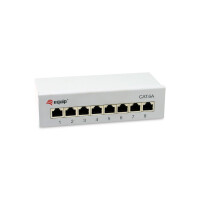 Equip 326521, 10GBase-T, 10 Gigabit Ethernet, 10000 Mbit/s, RJ-45, Cat6a, Grau