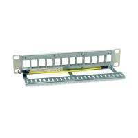 Equip 769330, Keystone, Grau, Metall, Rackeinbau, 1U, RoHS