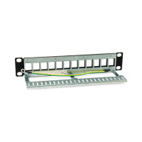 Equip 769331, Keystone, Schwarz, Metall, Rackeinbau, 1U,...