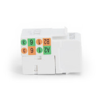 DIGITUS CAT 6, Klasse E Keystone Modul, ungeschirmt