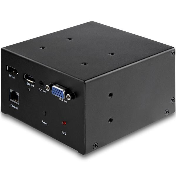 StarTech.com MOD4AVHD, 3840 x 2160 Pixel, 1280 x 720 (HD 720), 1920 x 1080 (HD 1080), 1920 x 1200 (WUXGA), 2560 x 1600 (WQXGA), 3840 x 2160, 16:9, Schwarz, Leistung, Parade - PS176, Chrontel - CH7035, Explore Micro - EP9442U, TI - TS3DV642