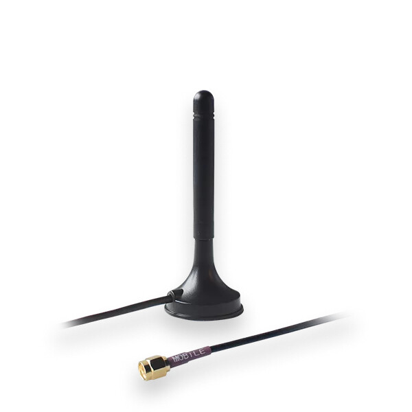 Teltonika PR1KS210, 1 dBi, 0.699-0.868/1.85-2.69 GHz, 50 Ohm, SMA, Männlich, Lineare Polarisation